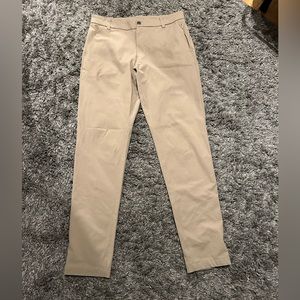 Lululemon 30/32 tan abc slim fit pants